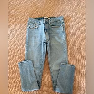New Levis Jeans Girls 12 Regular 710 Super Skinny Denim